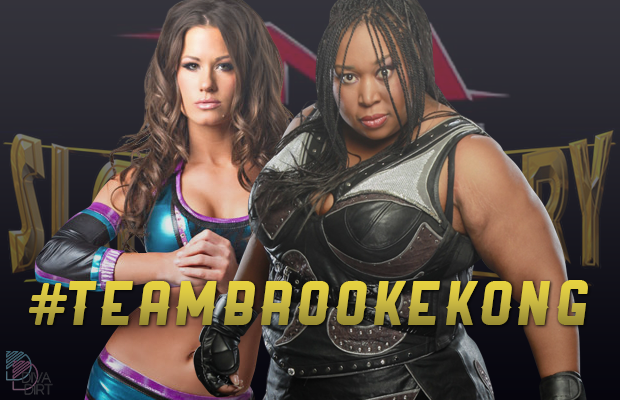 divadirt's tweet photo. RT if you're on #TeamBrookeKong! @RealBrookeAdams @MeanQueenK #Slammiversary http://t.co/nV5TxaL08j
