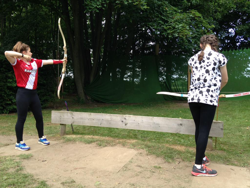 Miss_Gates's tweet photo. Great archery skills on the @OutwoodBydales Y8 residential http://t.co/4xVR6nEGZx