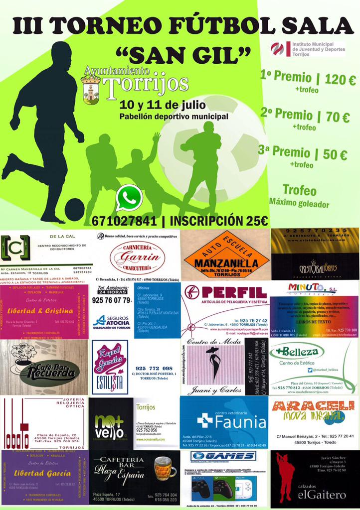 TorneoFsTorri's tweet photo. Ya tenemos el cartel del Torneo, solo falta poner que es Sub17 http://t.co/dwg2mtrINz