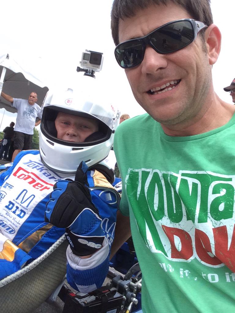 brewerdracing's tweet photo. Practice #2 @TopKartUSA @GoProMotorplex @MountainDew http://t.co/tzM5lfouup