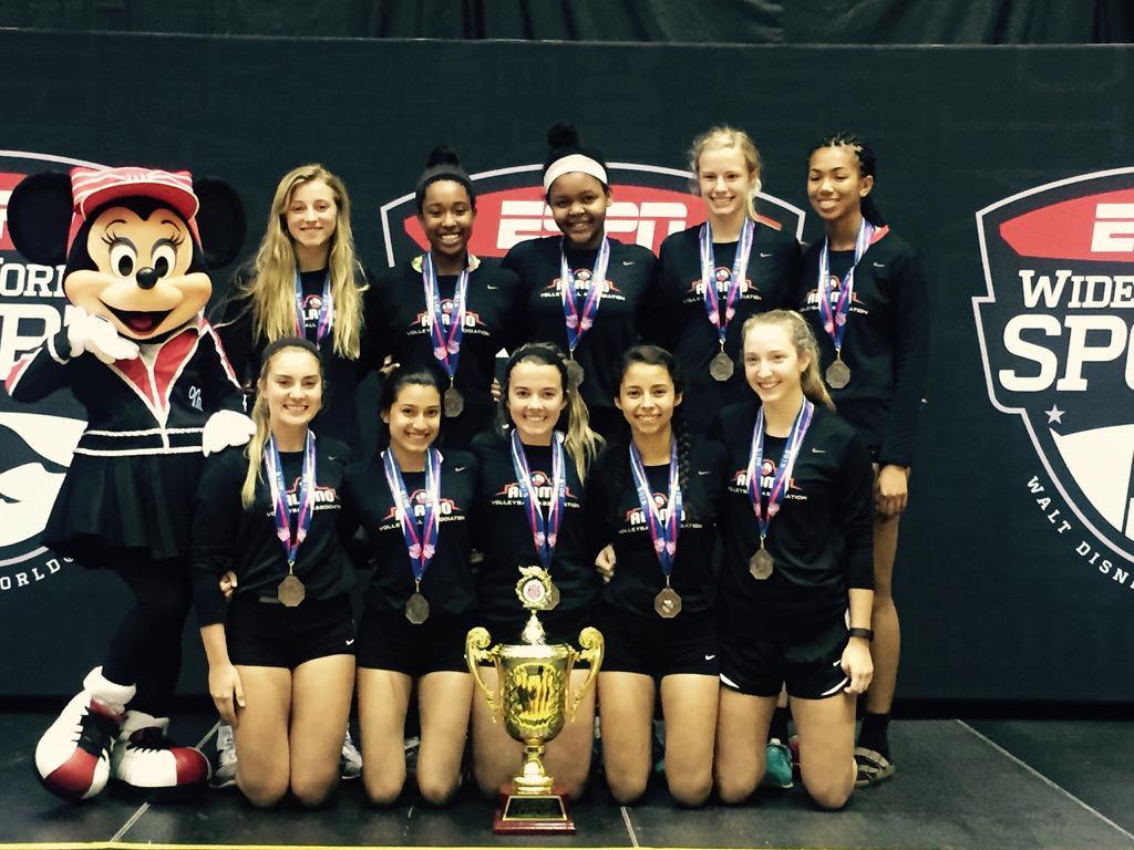AlamoVolleyball's tweet photo. Alamo 16 North Premier takes the Bronze at #AAUNationals #hardworkpaysoff Great Job Ladies! http://t.co/rxTrOU2ZIE