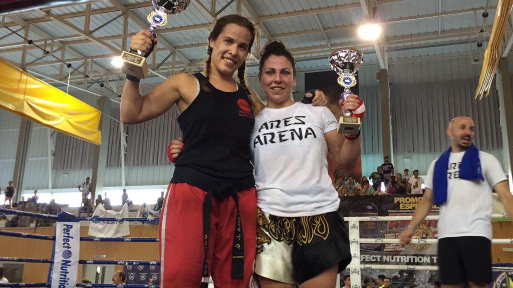 ClubMugendoTF's tweet photo. Enhorabuena @Paulajg1 campeona de España de Kick Boxing! #SpanishOpen2015 #EquipoMugendoTF http://t.co/XeFOYmk5X2