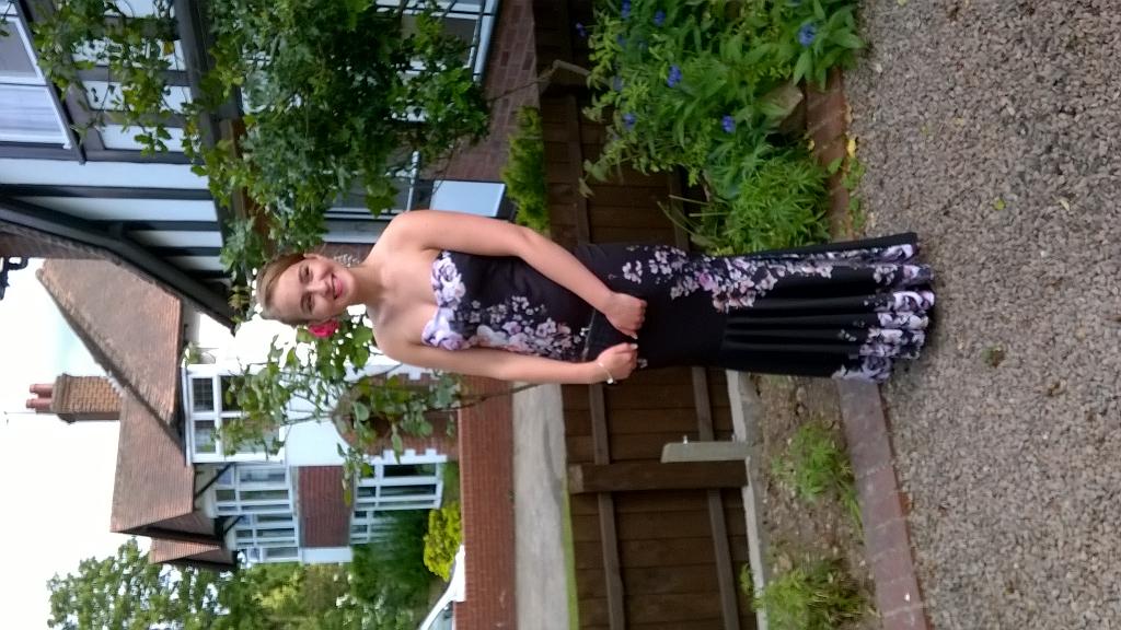 My beautiful Ellie off to her prom soo proud of the gorgeous and kind young woman she has become x