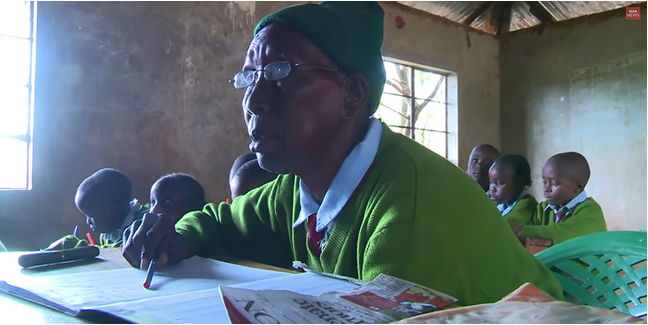 So inspiring, this 90-year-old from Kenya is ‘world’s oldest primary school pupil’ Video: bit.ly/1bIAQk5