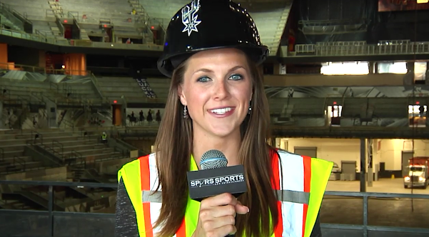 spurs's tweet image. We take a look at the @attcenter renovation progress in today's #SpursUpdate 

🎥 gospu.rs/1fS1AjI