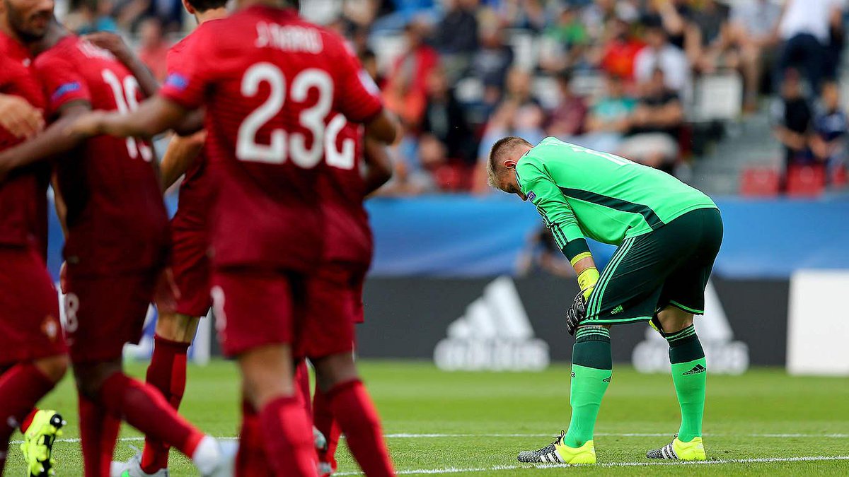 #Germany have bowed out of <a href="/UEFAUnder21/">UEFA U21 EURO</a>, defeated 5-0 by #Portugal: bit.ly/PORGERU21sRepo… #PORGER #U21EURO