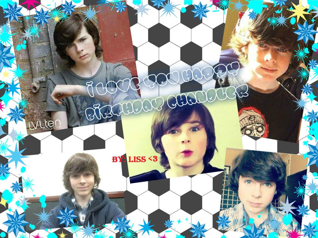 Happy birthday chandler riggs i love so much 