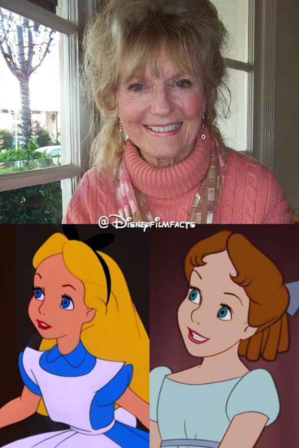 Happy birthday to Disney Legend Kathryn Beaumont, she voiced Wendy in Peter Pan and Alice in Alice in Wonderland. 