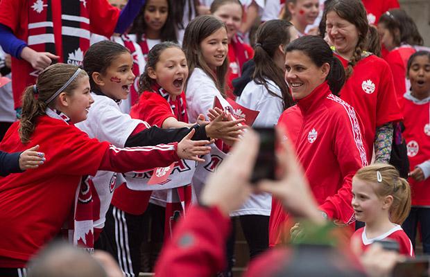 Where Are You Cheering On Team Canada Today? #CANVSENG #BCPlace