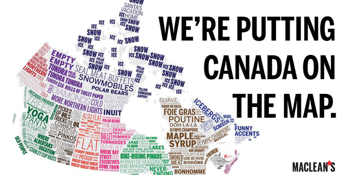 Maclean's Magazine on Twitter: "Putting Canada on the map: 22 maps from
