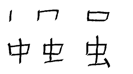 Kanji Bot T Co Tgr3hcqahe 虫 Mushi Insect Kanji 漢字 Nihongo Japanese