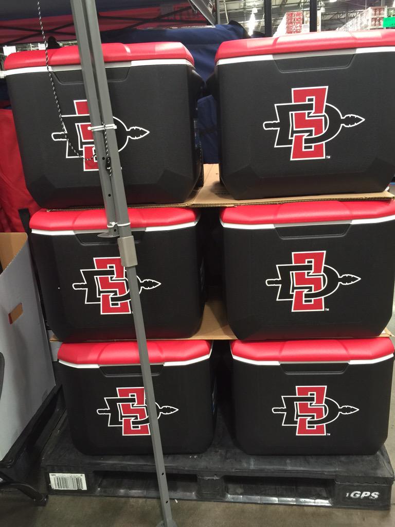 New canopies, chairs and coolers at Costco AztecMesa