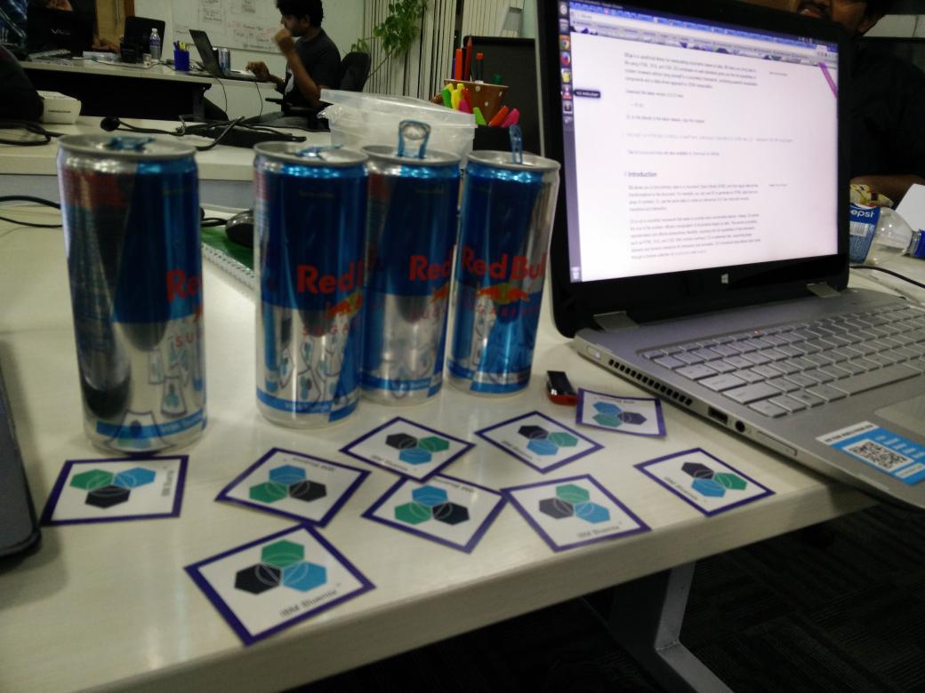 dakshv22's tweet image. #forSwags #noAlooBhujiya #redbull @AngelHackChn #angelhackchennai