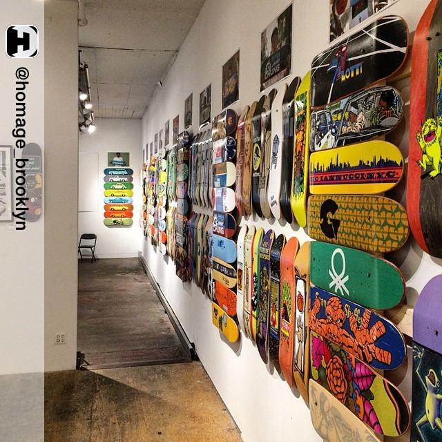 nyskateboarding's tweet photo. @bobshirt collection up for @deckaid fundraiser supporting @skateistan - tonight 7pm at #sideshowgallery 📡📡📡 ♻️ @ho… http://t.co/9lPdcXygLZ