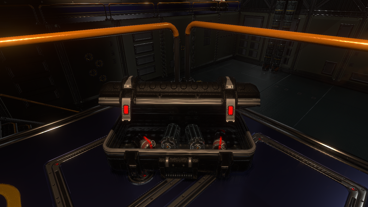 InfiniteEchoGD's tweet photo. #screenshotsaturday Cases for weapons, items, etc. | Shot #1 | #InfiniteEchoGame #gamedev #indiedev #unity3d #scifi http://t.co/1yZK8znLu4