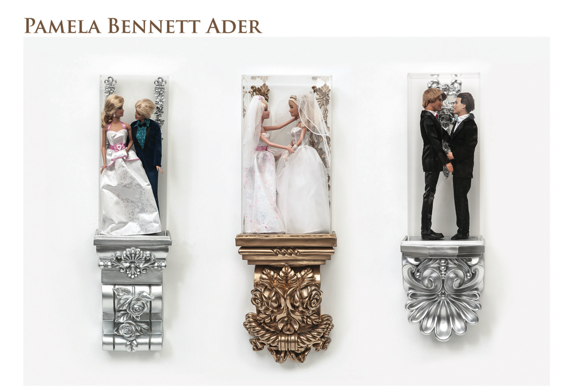 Studio26Gallery's tweet photo. Come check our our exhibit "Legal Vows" by Pamela Adder, timely as of the Supreme Court decision! #samesexmarriage http://t.co/N16yprl8Gh