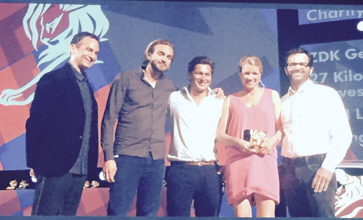 Special congrats to @GGH_Lowe on winning 12 lions &amp; <a href="/Hello__LOLA/">Lola</a> on taking home 8! #BonjourMLG #CannesLions