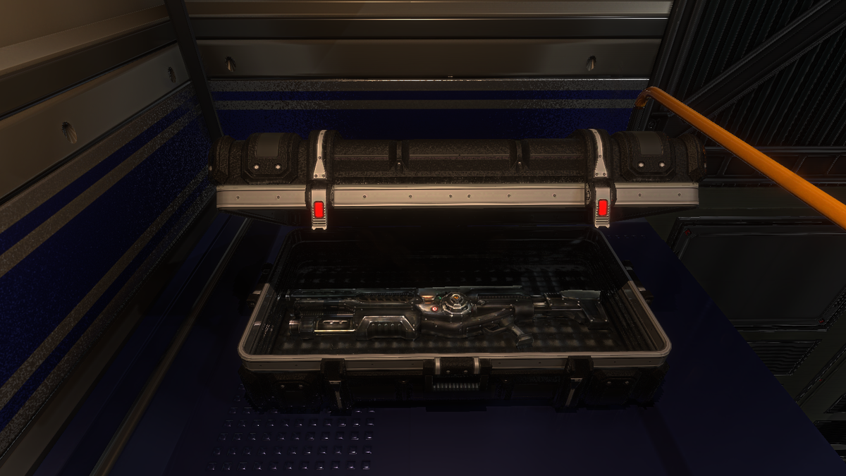 InfiniteEchoGD's tweet photo. #screenshotsaturday Cases for weapons, items, etc. | Shot #2 | #InfiniteEchoGame #gamedev #indiedev #unity3d #scifi http://t.co/w4waoVZWaB