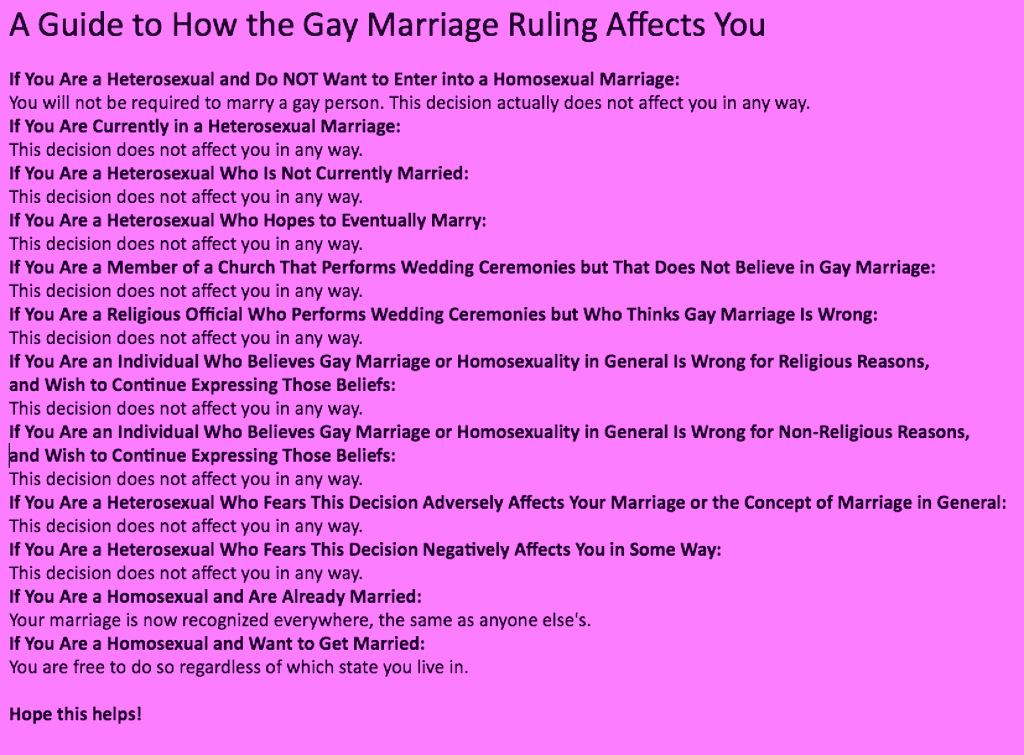 The rise of gay marriage and the decline of straight marriage