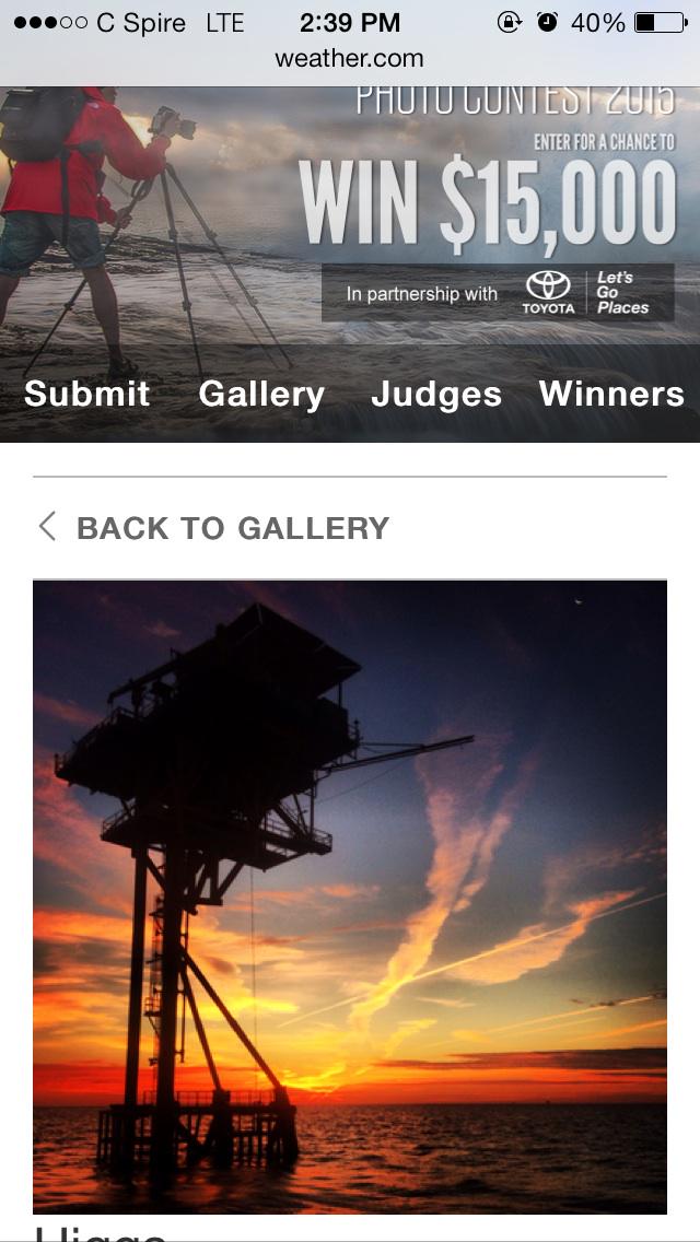 DonavanMe's tweet photo. Go to @theweartherchannel and vote for my pic please!!!! Click like and confirm and submit your vote!!! http://t.co/NKMS5tbpqe