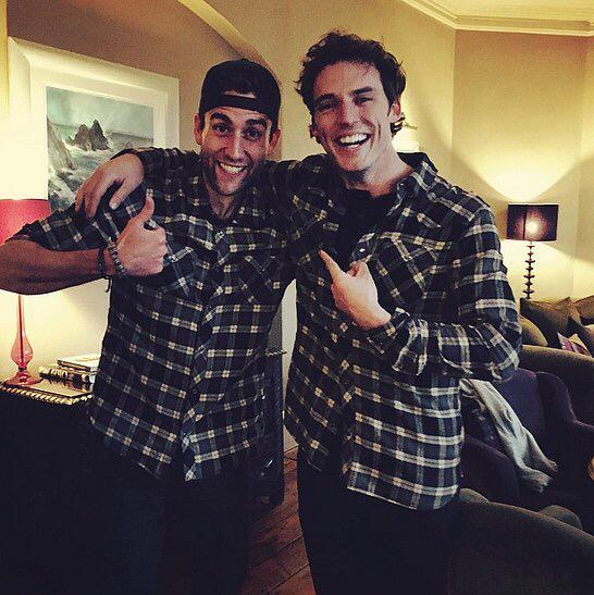 Happy birthday to Sam Claflin (Finnick Odair) and Matthew Lewis (Neville Longbottom) 