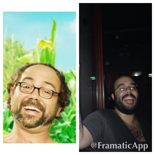 Our very own Zach Sullivan looks a lot like the naked guy from wanderlust, who knew #doppelgaenger