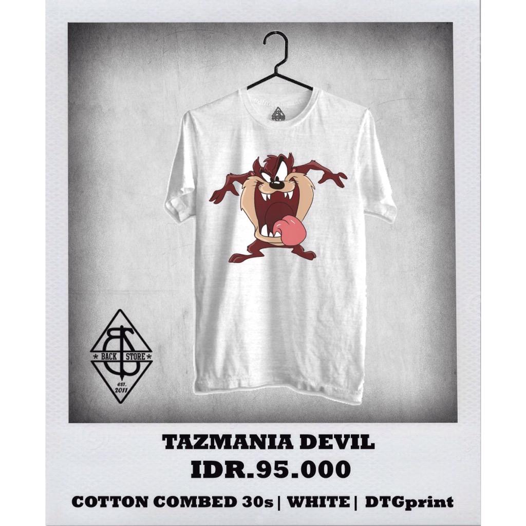 BACKstoreid's tweet photo. TAZMANIA DEVIL #tazmania #cartoon #devil #baju #kaos #indocloth #localbrand #indonesi #cloth #indocloth #tshirt http://t.co/tuZDmVMoez
