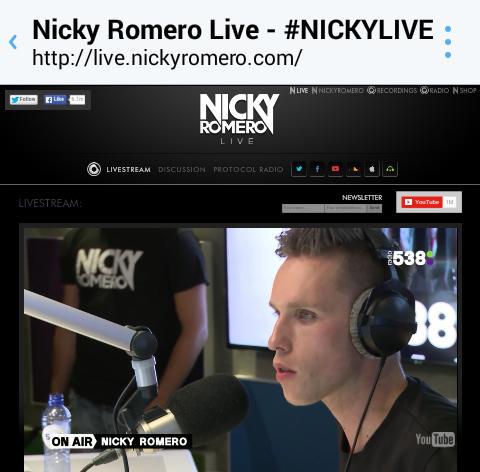 Bryanonyma's tweet photo. Great moment into #Protocol150
It was @protocolradio 150 live with @nickyromero from @538 ! http://t.co/dB4jF7EW8w
