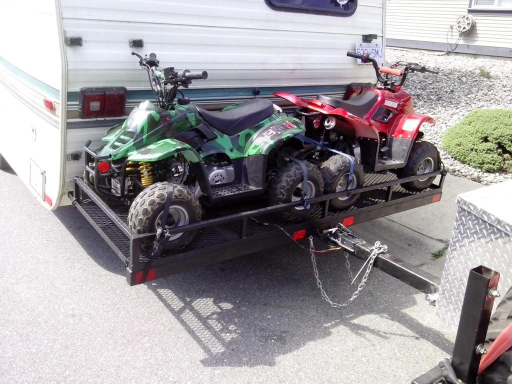 Perfect fit...customer was so excited to head out and ride with his kids...