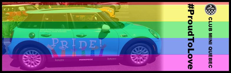 ClubMiniQuebec's tweet image. #ProudToLove #MINI