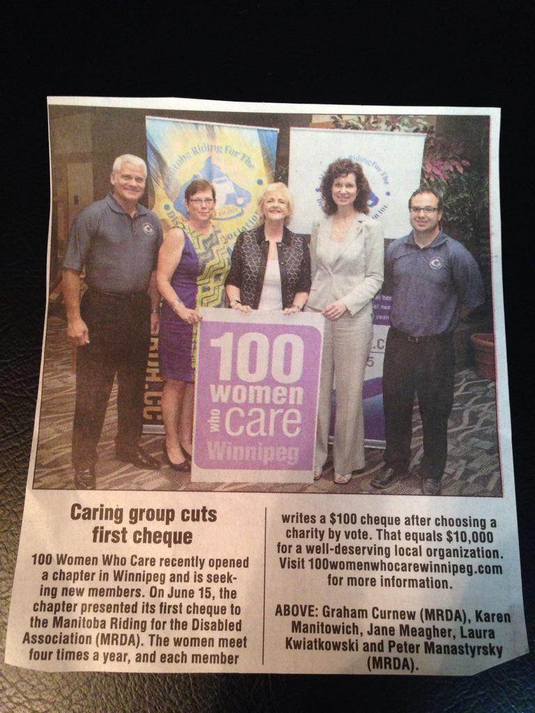 100 WomenWhoCareWpg (@100womenywg) on Twitter photo In case you missed it we were in <a href="/WinnipegNews/">Winnipeg Free Press</a> today! Join us 100womenwhocarewinnipeg.com <a href="/TheWpgChamber/">The Winnipeg Chamber of Commerce</a> please RT In case you missed it we were in <a href="/WinnipegNews/">Winnipeg Free Press</a> today! Join us 100womenwhocarewinnipeg.com <a href="/TheWpgChamber/">The Winnipeg Chamber of Commerce</a> please RT