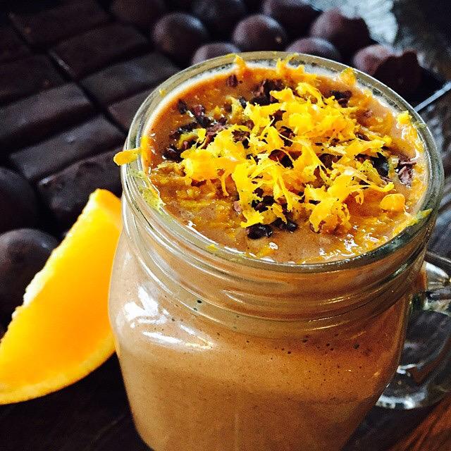 Insideoutng's tweet photo. Jaffa Cake Health #smoothie by @BondiWholefoods with Inside Out #almondmilk 😎 #drinkinsideout http://t.co/KOVCMx72uD