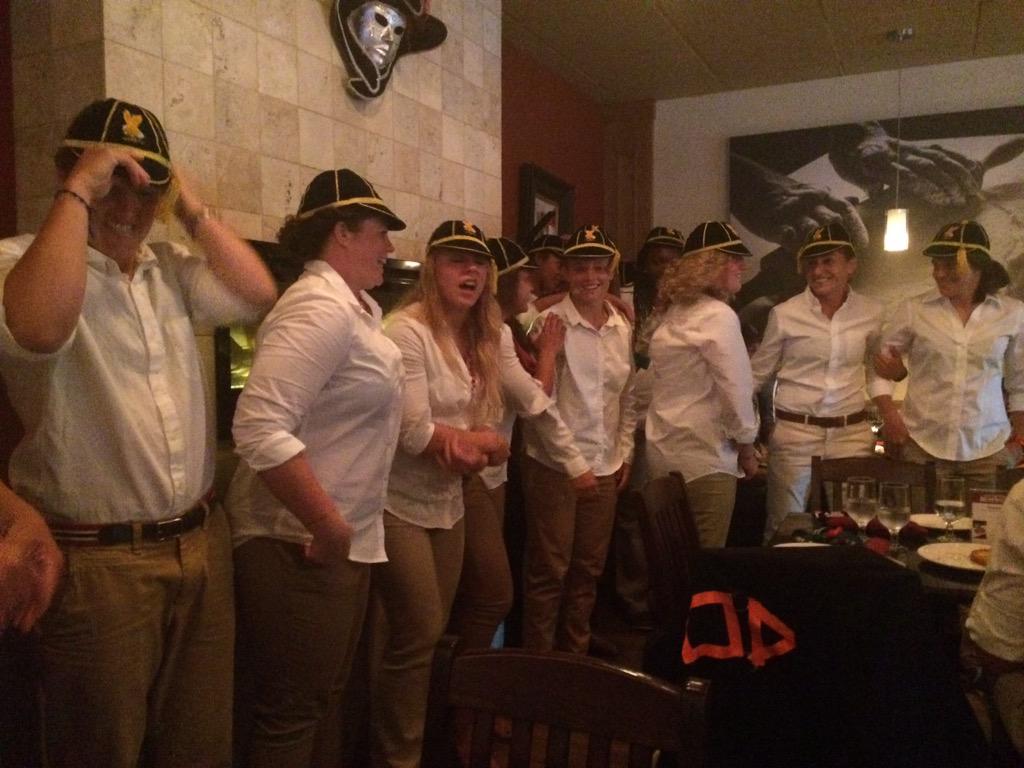 pete_steinberg's tweet photo. Congrats to the first caps and check out the empty table #13newcaps http://t.co/QE6ixV4JZ8