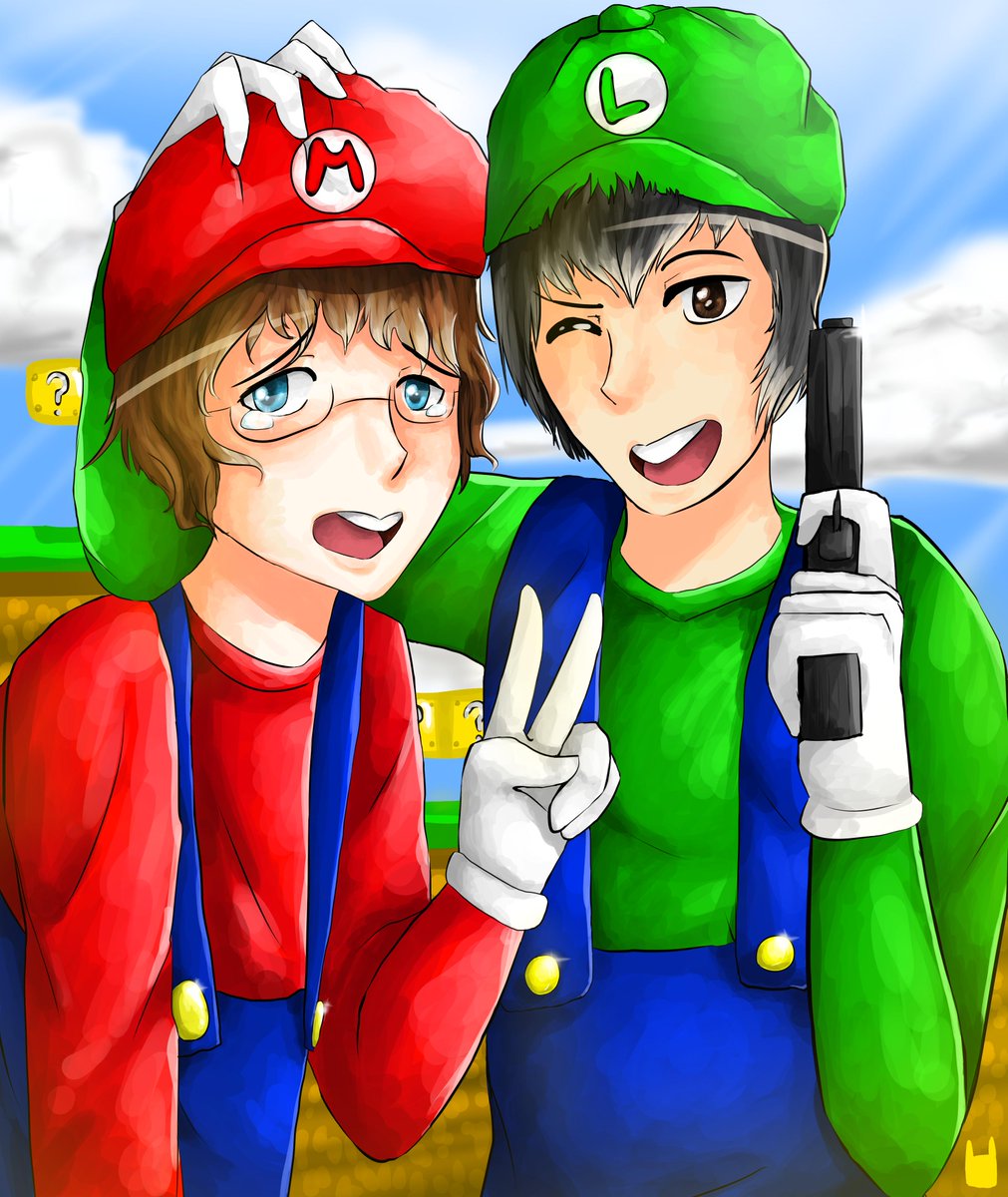 Snack_Chan's tweet image. @MiniLaddd and @VanossGaming are the best brothers. #VanossFanArt