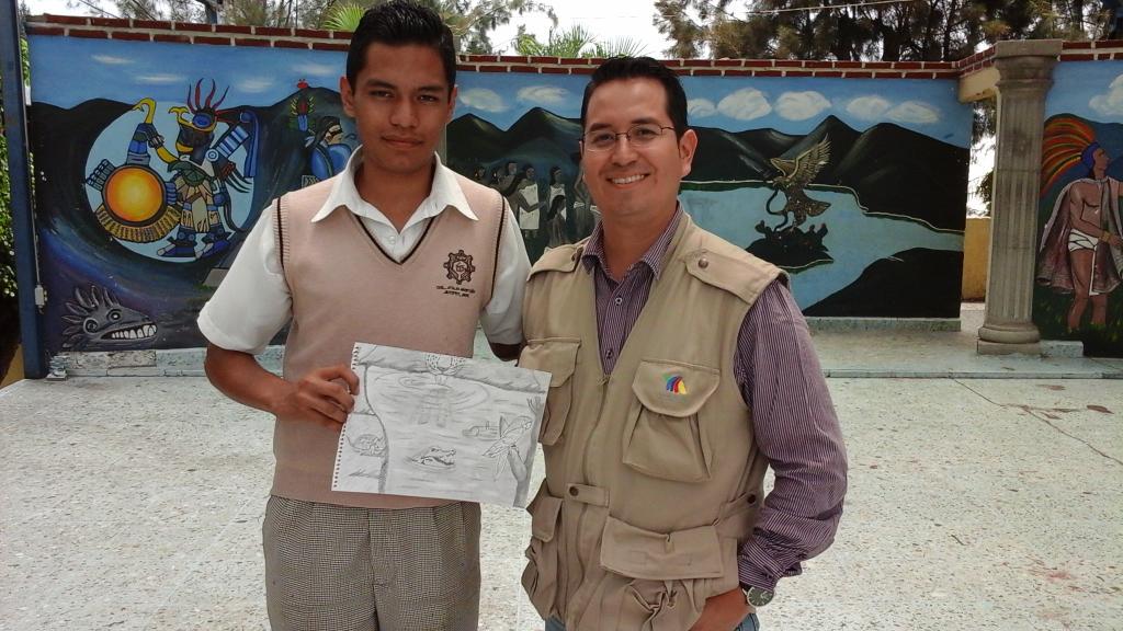 AQCMorelos's tweet photo. Con jóvenes de Morelos que participan en ¡Que viva la Selva Lacandona! http://t.co/euaVRwPIE5