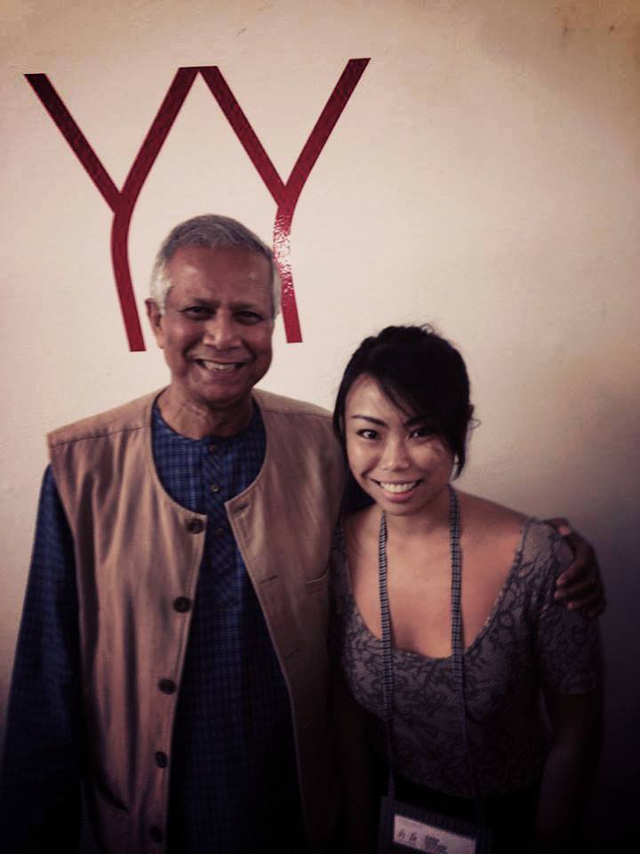 Happy birthday to my idol, Muhammad Yunus! Thank you for being an inspiration to all of us. :) 