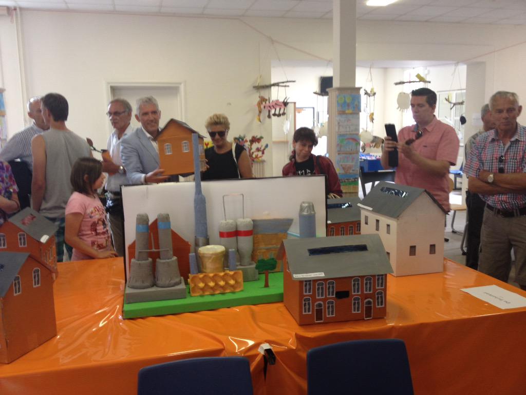 Expo door scholieren over de zinkfabriek, de vervuiling en de grote schoonmaak. #abdk #cranendonk