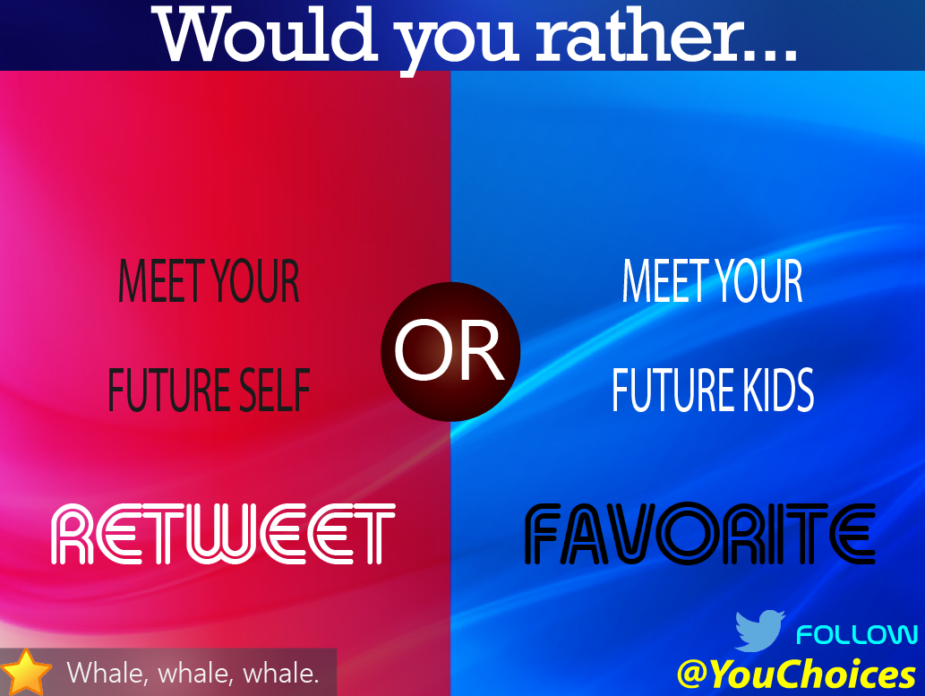 Self or kids?