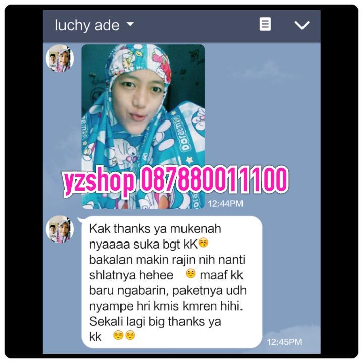 Mukena doraemon murah 150k. Sms 087880011100. Kereen loh. #mukena #doraemon #mukenadoraemon...
