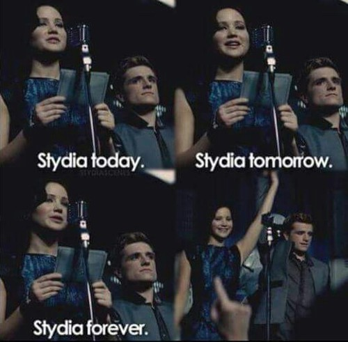 GoslingOBrien's tweet photo. Even Katniss ships Stydia π #StydiaSunday @ellestilinski24 http://t.co/CKErMXmmsj