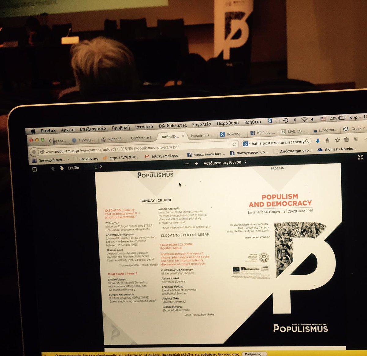 Find out moreon Populismus Observatory populismus.gr/conference  #populism