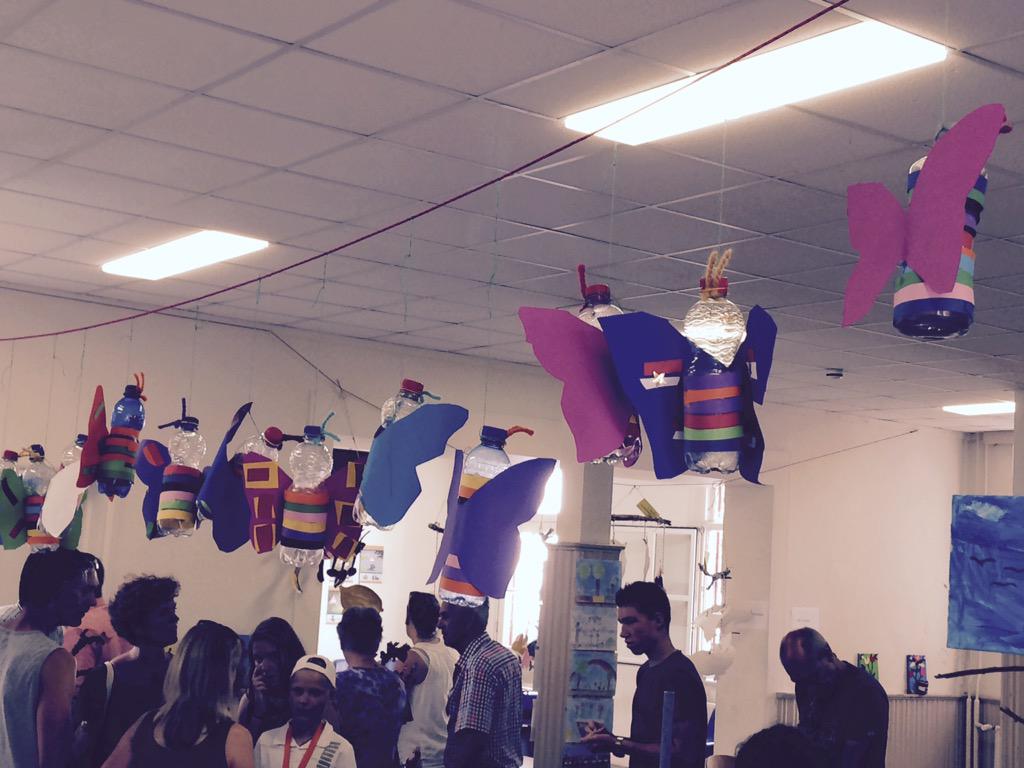 Vanuit de leskisten een prachtige Expo van kinderen v/d basisscholen <a href="/Gem_Cranendonck/">Gemeente Cranendonck</a> Nu te zien op <a href="/PleinPubliek/">PleinPubliekDorplein</a>