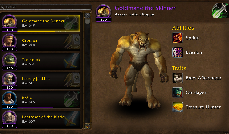 FireFaceGuys's tweet image. rerolled Goldmanes traits and look what I got! #WorldofWarcraft  #TreasureHunter