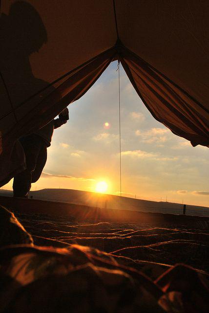 #Goodmorning beautiful world! <3 #TentViews #Sunrise #Beautiful #Naturalworld
