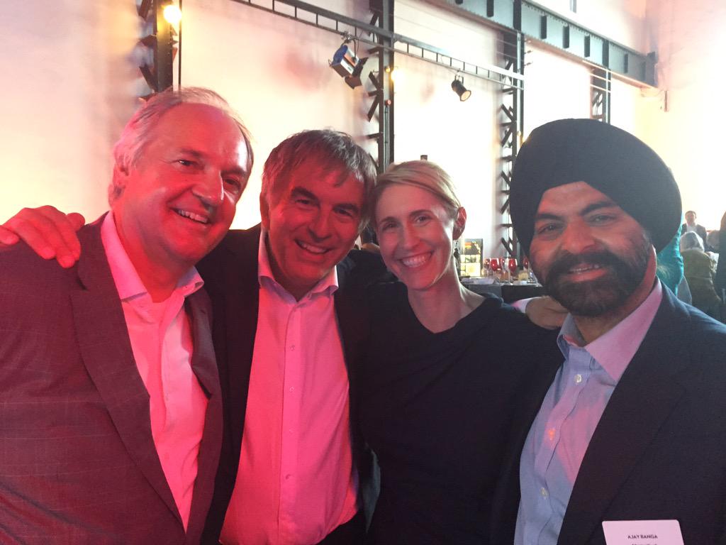 Huge thank you to <a href="/Valerie_Keller_/">Valerie Keller</a> <a href="/PaulPolman/">Paul Polman</a> for Ajay Banga for help making #TPTLisbon special - safe travels home