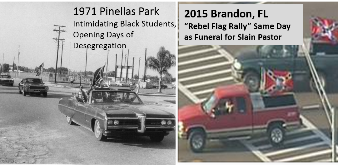 UnityFlagTampaB's tweet photo. @romano_tbtimes @TB_Times Those pics look an awful lot like the "confederate rally" from Friday in Brandon #unityflag http://t.co/XAXuif7bOk