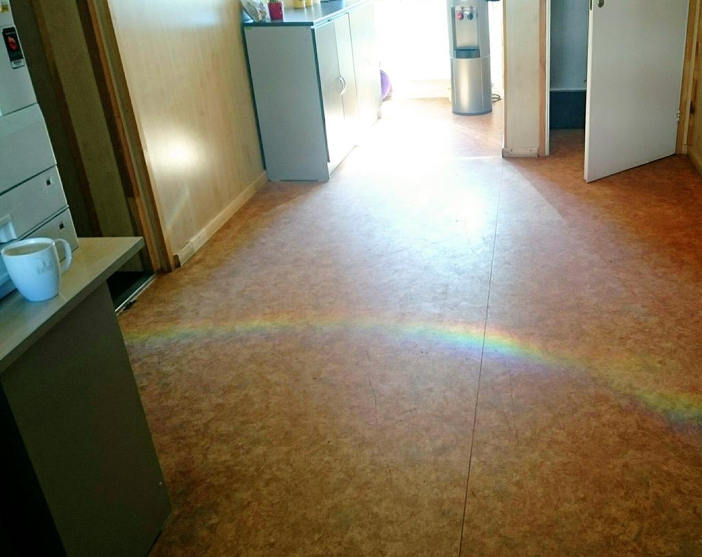 betuce's tweet image. Tas brīdis, kad strādājot deviņas dienas pēc kārtas, sāc redzēt varavīksnes uz grīdas.