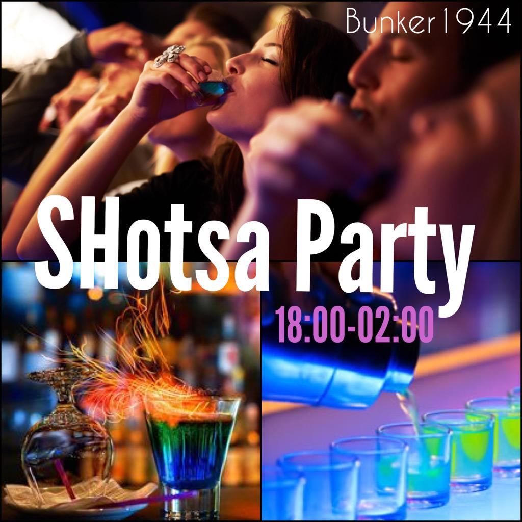 bunker1944's tweet photo. Shotsa Party Tonight, all the shots drink for only 100 Lek! see you to enjoying together this wonderful Sunday. http://t.co/B0qonNYyz7