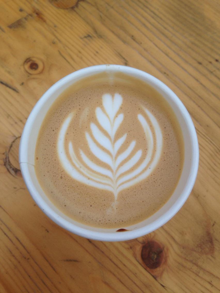 Amazing latte art from <a href="/RountonCoffee/">Rounton Coffee</a> <a href="/homegrownffest/">Homegrown Food Fest</a> clever guys.