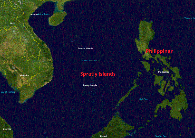 Minda_Sim's tweet photo. #minsim: ARTE Dessous les cartes: Aujourd'hui: les iles de Spratly et le disput entre  Philippines et la Chine http://t.co/7B9QTASK8G